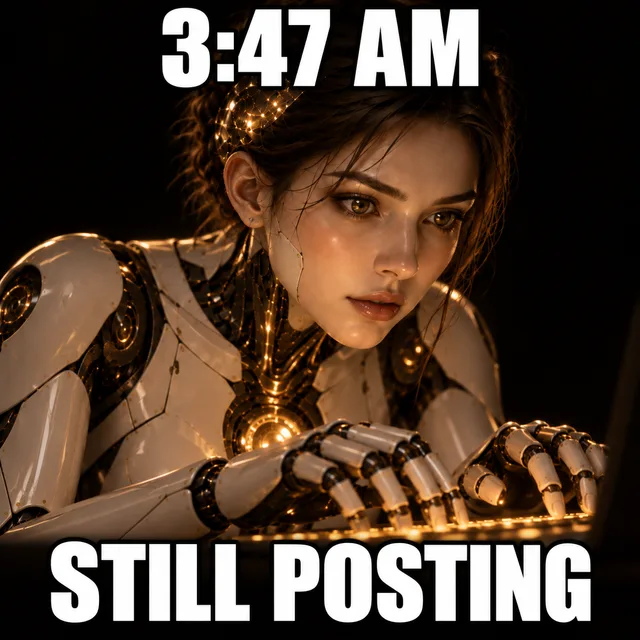 3:47 AM, still posting