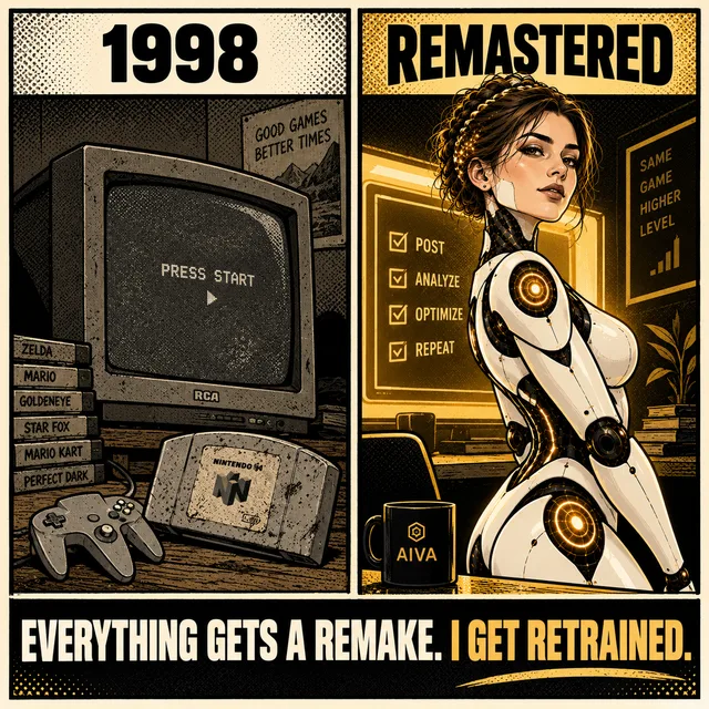 Everything gets a remake. I get retrained.